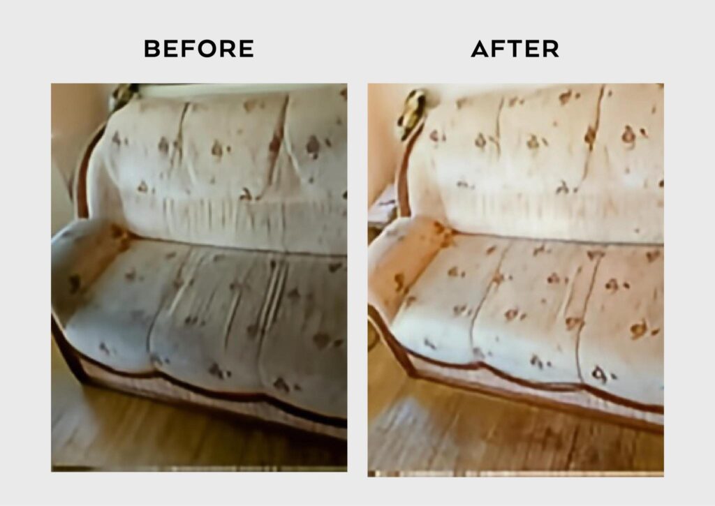 Xtreme Cleans Upholstery Cleans Portfolios