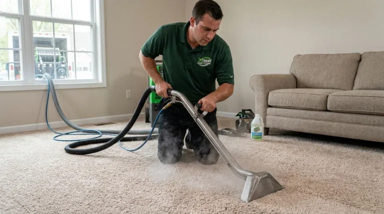 Man working carpet cleaning service 202606050441 Tile and Grout Cleaning Maryland